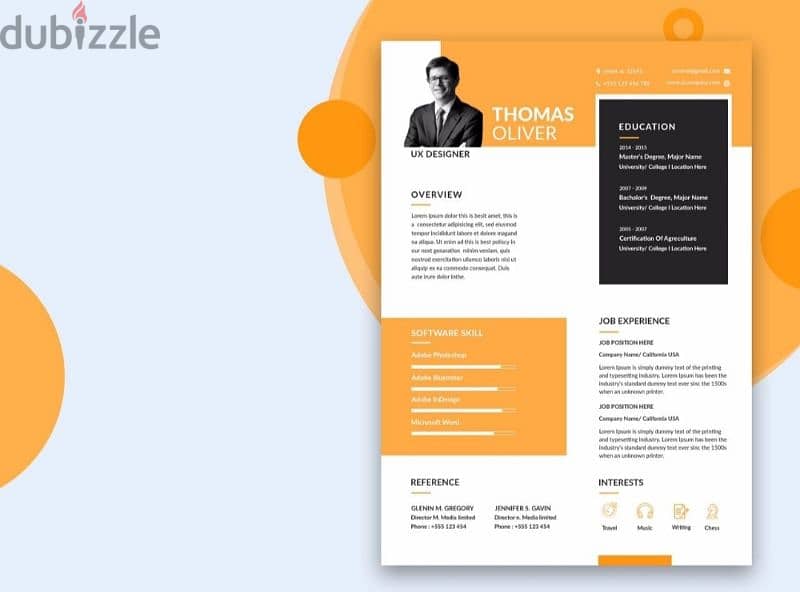 Professional CV for reasonable price 8