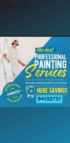 wall painter available for interior and exterior painting 0