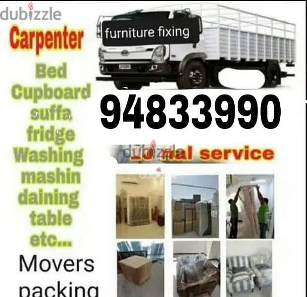 All Oman movers house shifting office shifting Villa shifting 0