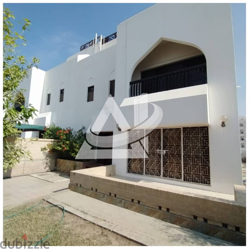 ADV924**  3bhk + Maid's villa for rent in community gated in Qurum 3