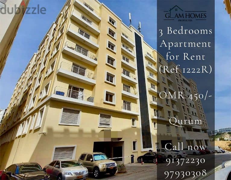 Apartments for Rent in Qurum, Bausher, Azaiba, Ghubrah, Ruwi and more. 3