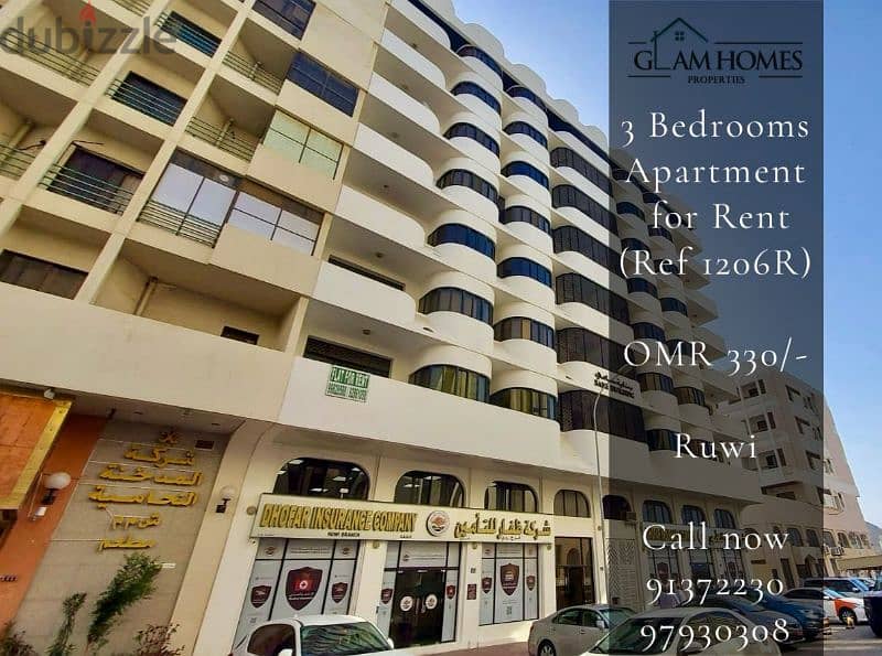 Apartments for Rent in Qurum, Bausher, Azaiba, Ghubrah, Ruwi and more. 11