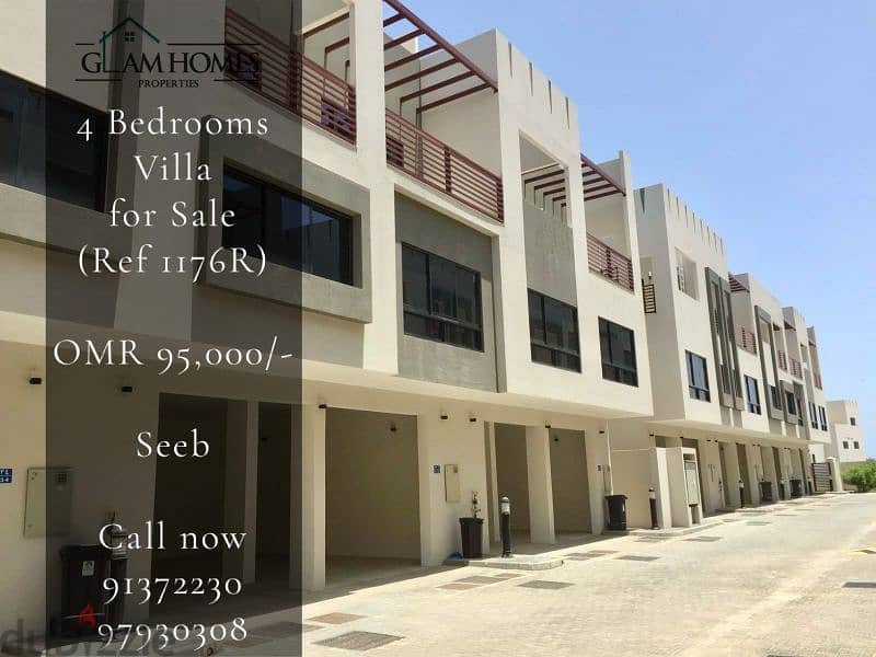 Villas For Sale in Qurum, Bausher, Azaiba, Ansab and more. 4