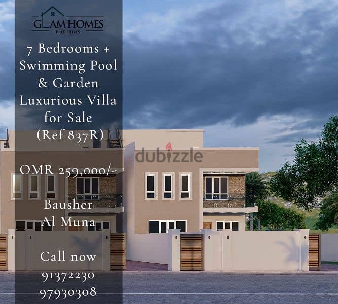 Villas For Sale in Qurum, Bausher, Azaiba, Ansab and more. 12