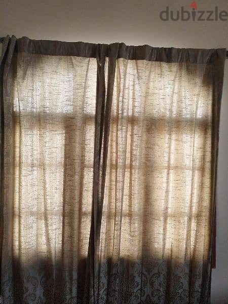 home center curtains. 4 pc 1