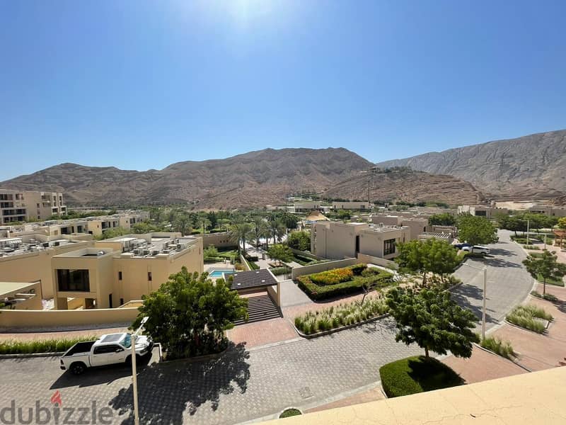 For rent Duplex flat with private swimming pool in Muscat Bay 4