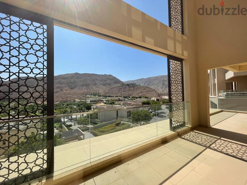 For rent Duplex flat with private swimming pool in Muscat Bay 5