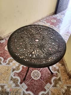 aluminium tabel good condition 0