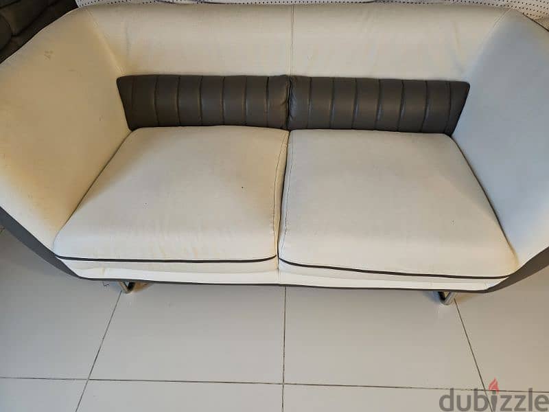 Leather Luxury sofa 1