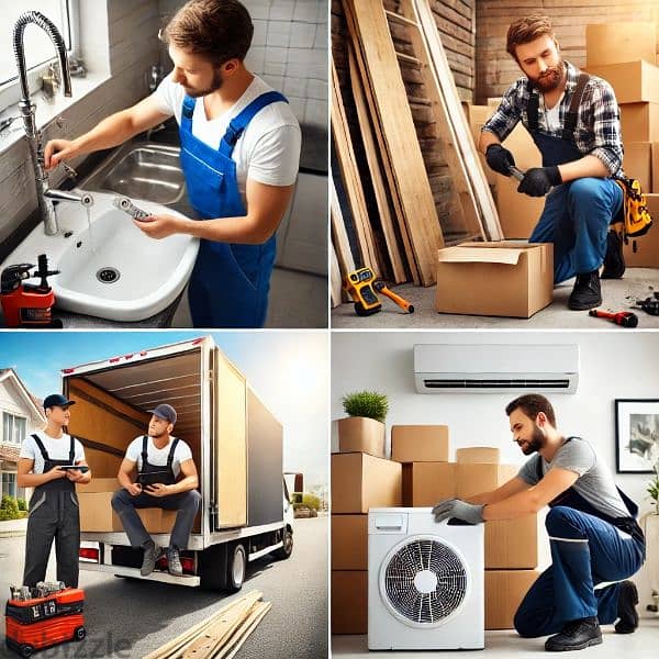 Ac services, plumber, carpenter and house shifting 0