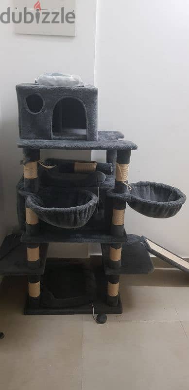 Cat tree house 1