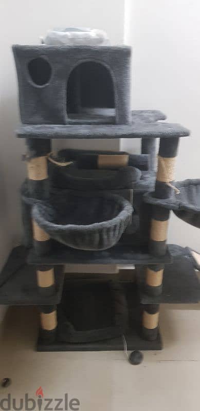 Cat tree house 2