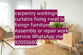 carpenter/electrician/plumber work/door repair, polishing/IKEA fix, 0