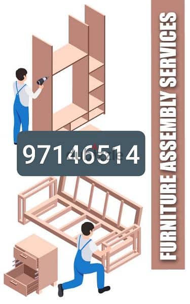 carpentry work and fix repair furniture wooden item