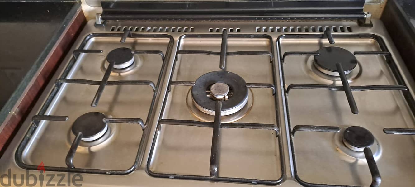 Gas Burner cooker (5 burners & Gas Oven) 2