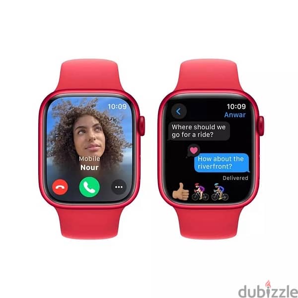 Apple Watch Series 9 45mm Red Sport Band GPS + CL 1 year Warranty. 2