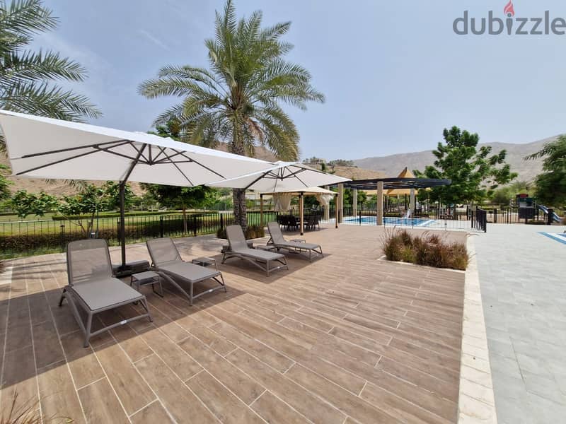 3 + 1 BR Duplex Apartment with Garden Space and Balcony in Muscat Bay 1