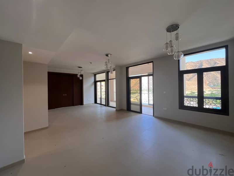 3 + 1 BR Duplex Apartment with Garden Space and Balcony in Muscat Bay 4