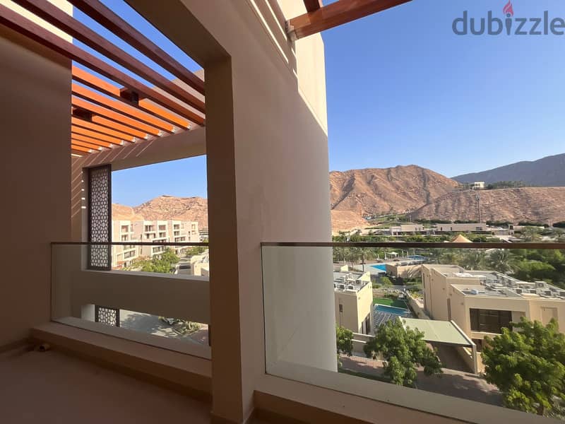 3 + 1 BR Duplex Apartment with Garden Space and Balcony in Muscat Bay 15