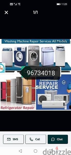 Ac fridge Automatic washing machine and rafegrater Repairing 0