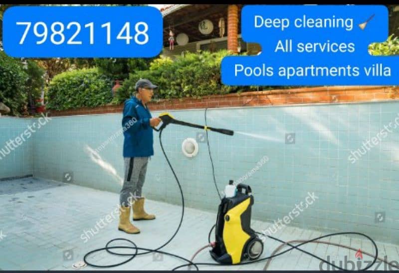 deep cleaning services for villa flat shop apartments kitchen 1