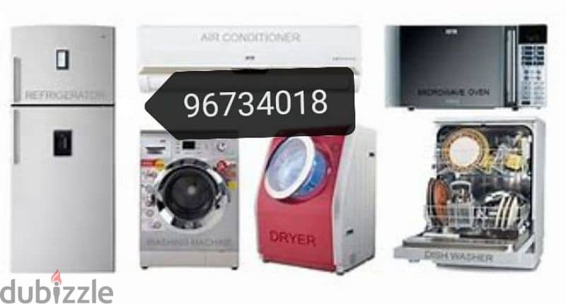 Ac fridge Automatic washing machine and rafegrater Repairing 0