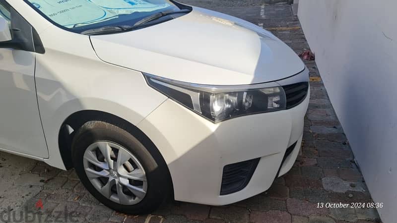 Toyota Corolla 2014 JUST 125000 km (ALL SERVICE UPTO NOW WITH TOYOTA) 2