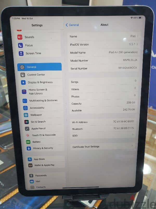 ipad air 5th gen 0