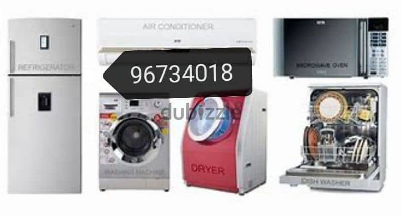 Ac fridge Automatic washing machine and rafegrater Repairing 0