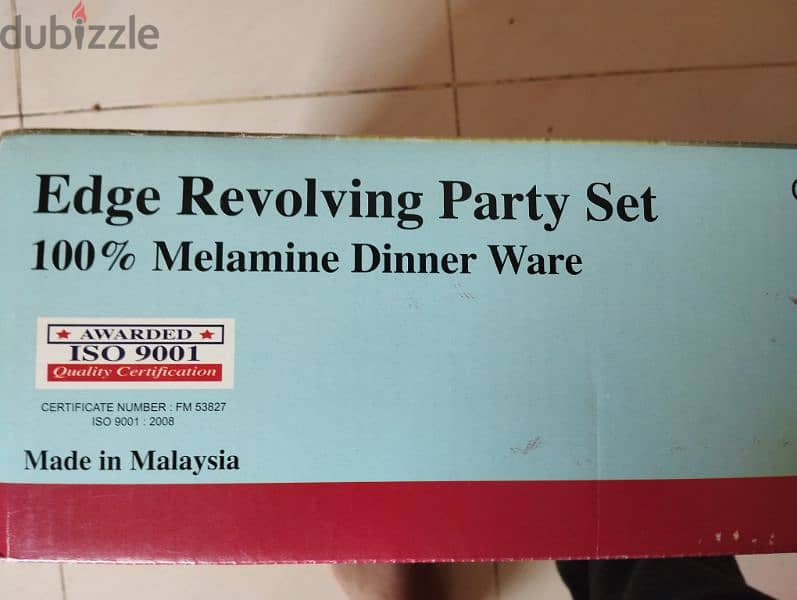 Brand new condition edge revolving melamine part set 1