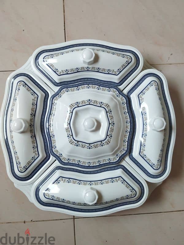 Brand new condition edge revolving melamine part set 2