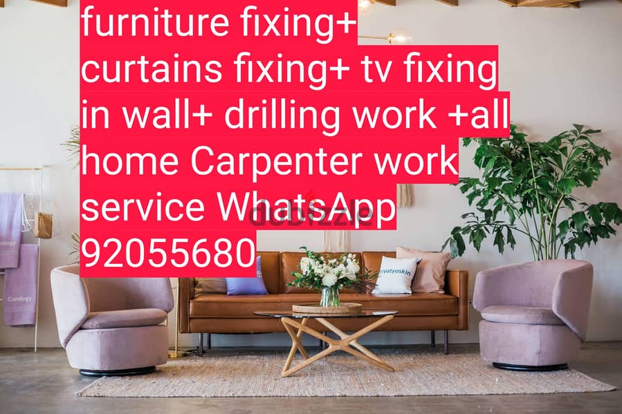 carpenter work/electrician work/plumbing work work/ikea fixing service 5