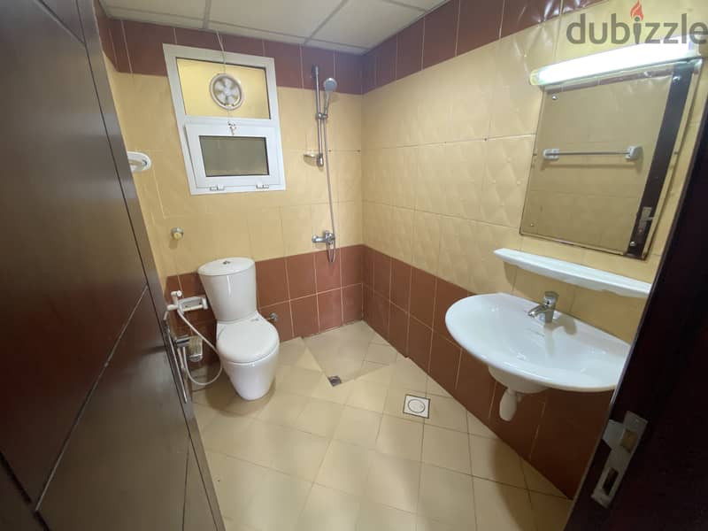 Fully Furnished Spacious Room with Attached Bathroom in Al Ghubrah 4