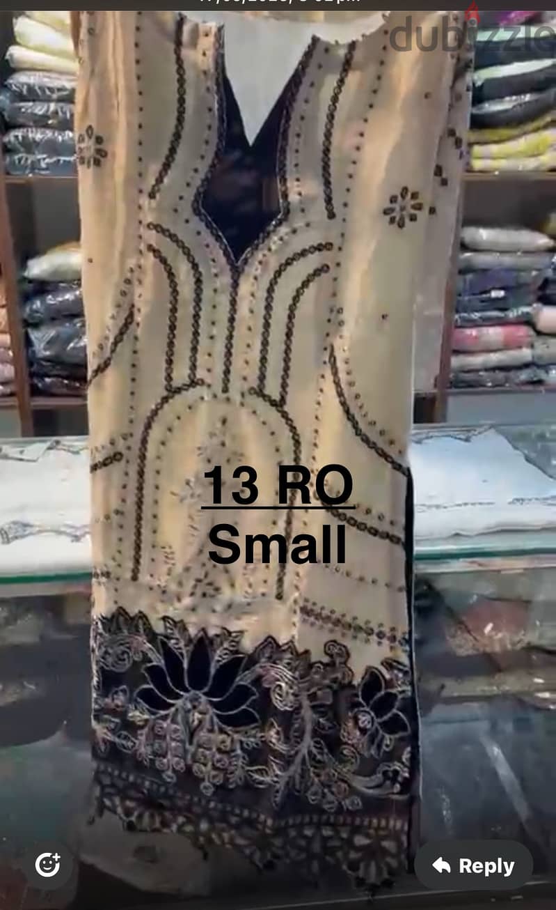 New item for sale , chiffon shirt 5 ro , Pakistani stitched suit 13 1