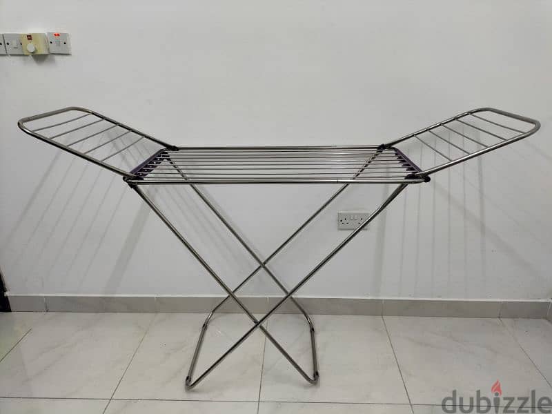 Single Mattress and Cloth Dryer Rack 2