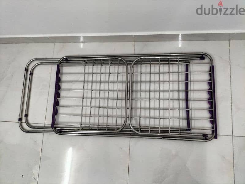 Single Mattress and Cloth Dryer Rack 3