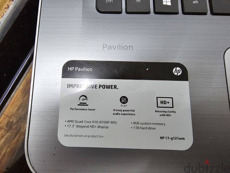 hp pavilion 17.3" 7