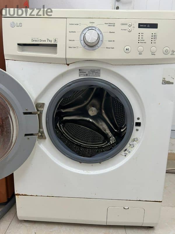 LG WASHING  MACHINE FRONT DOOR 1