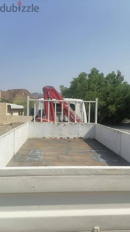 شاحنة داينة ٤ طن ( هايب كرين ونش ) نقل عام HIAB CRANE  FOR RENT DYNA ) 2