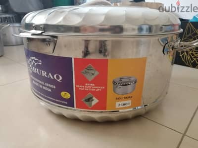 1 new big  hotpot and Bain mari 6 pc electric