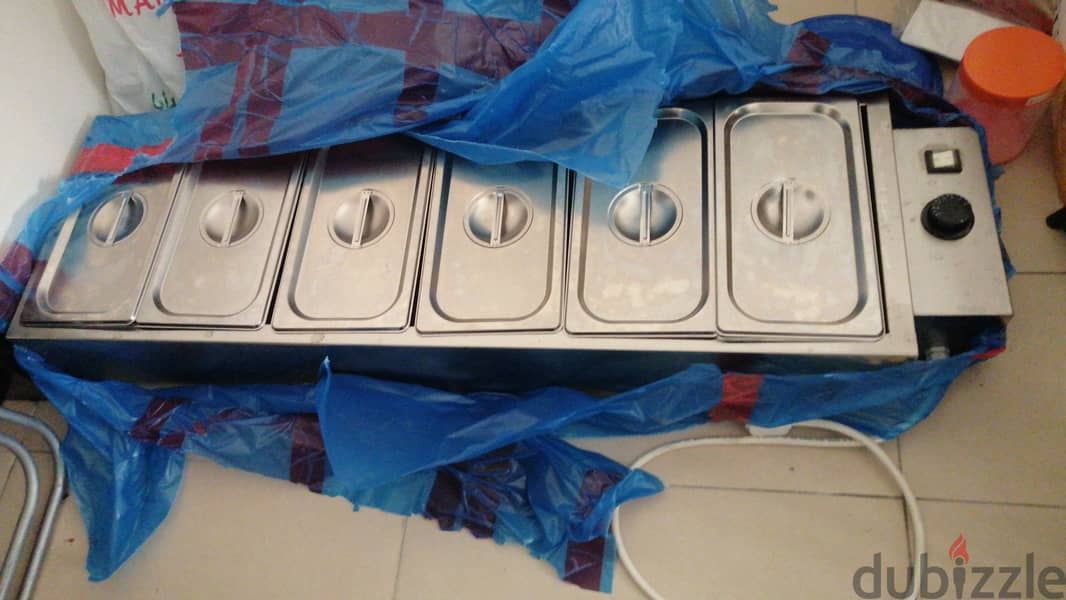 1 new big  hotpot and Bain mari 6 pc electric 3