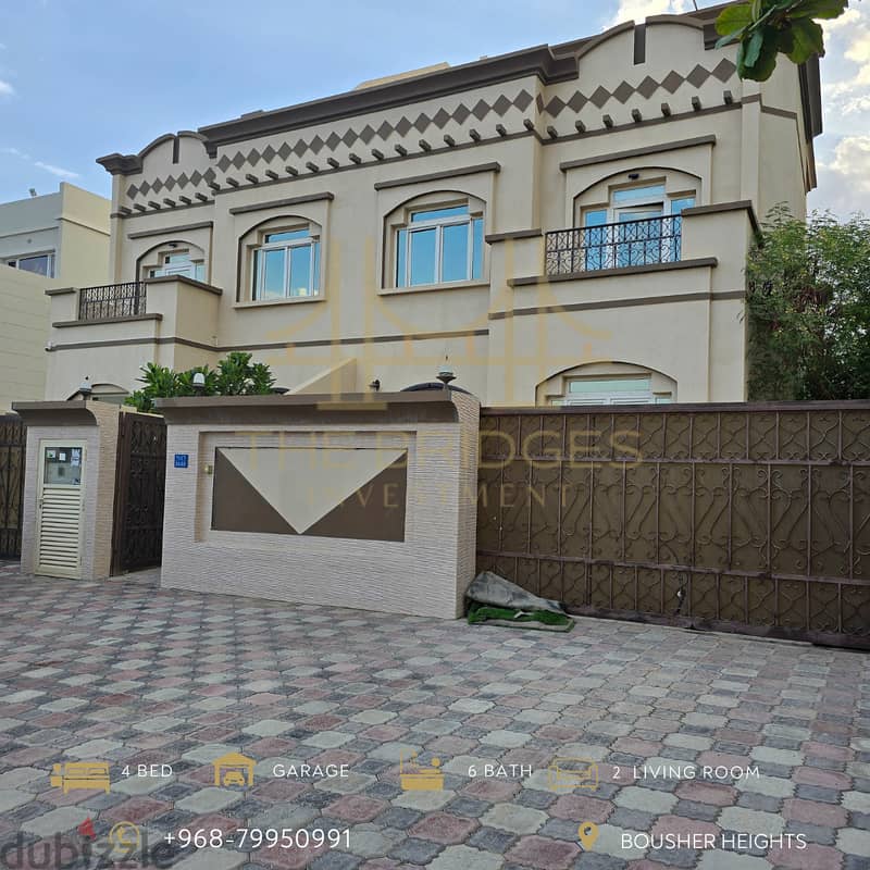 BOSHER | WONDERFUL 4BR VILLA FOR RENT 0