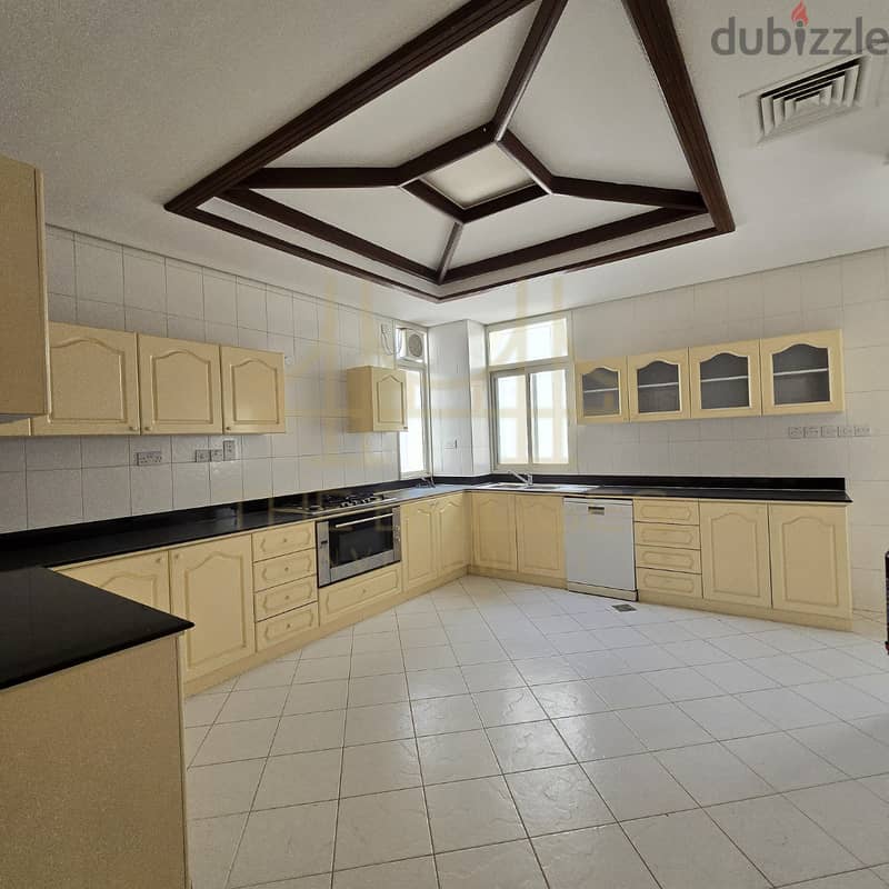 This multi-storey villa is located in the heart of qurm 2