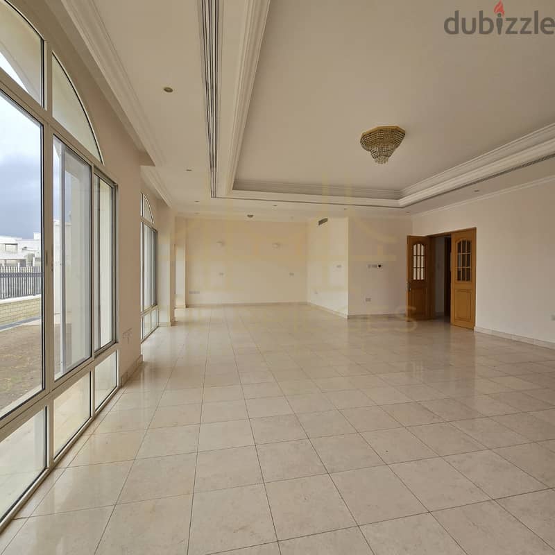 This multi-storey villa is located in the heart of qurm 3