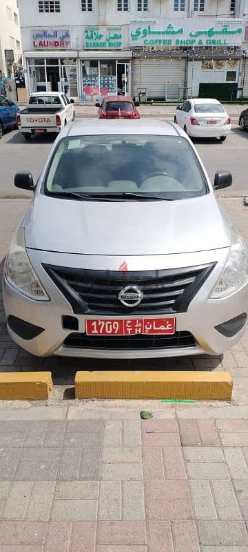 Nissan Sunny for rent 9 Rials daily, 8 Rails weekly, 5.500 Rails Month 5