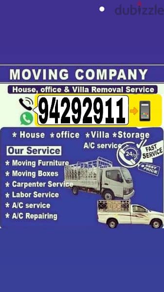 Movers house shifting Carpenter3,7,10 ton vehicles شحن۔ نقل عام آثاث