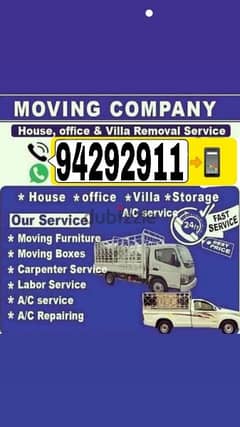 Movers house shifting Carpenter3,7,10 ton vehicles شحن۔ نقل عام آثاث 0