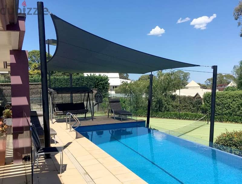 ⏩ We Specialized in all types of shades, pergolas and aluminium work 4