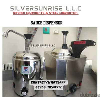 sauce dispenser available