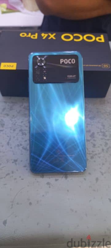 Poco X4 Pro 5G 8GB+4 RAM 256GB - Laser Blue 1